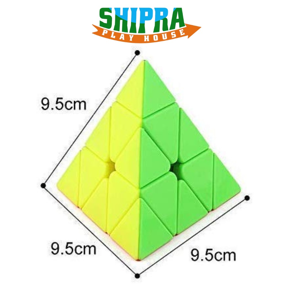 Shipra Play House Triangle Pyramid Speedcube Puzzle